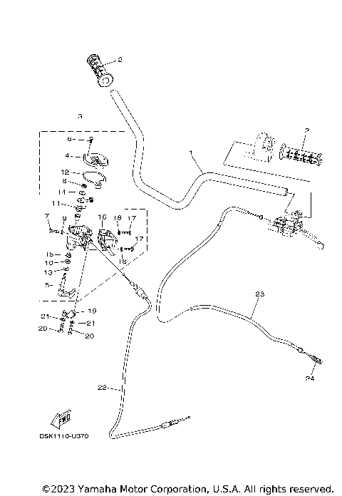 STEERING HANDLE & CABLE