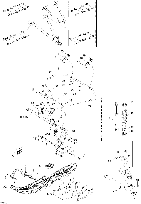 07- Front Suspension And Ski