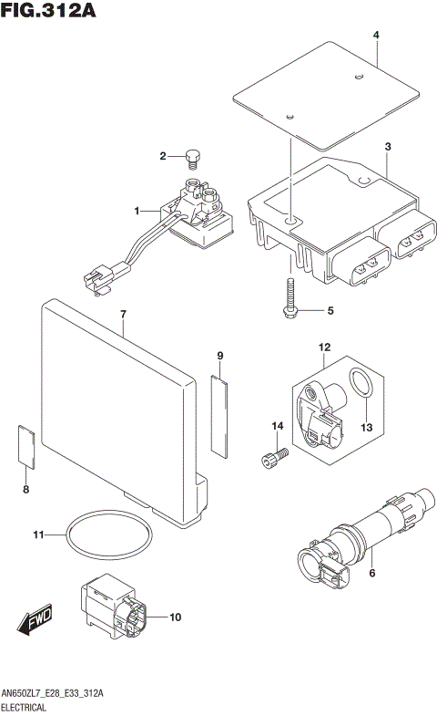 ELECTRICAL (AN650ZL7 E28)