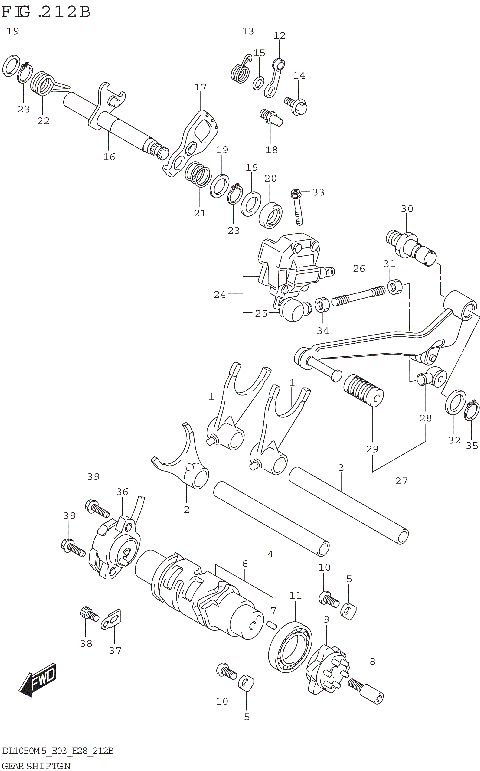 GEAR SHIFTING (DL1050RJ)