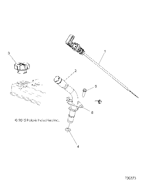 ENGINE, OIL DIPSTICK - R16RT_87 ALL OPTIONS (700373)