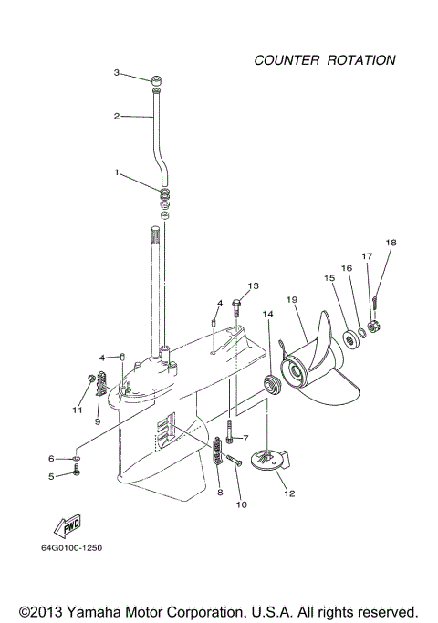 LOWER CASING DRIVE 4