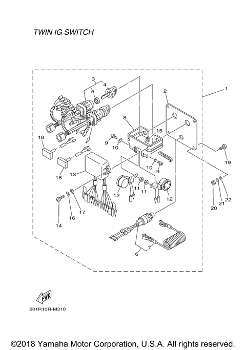 SWITCH PANEL CONVENTIONAL TWIN