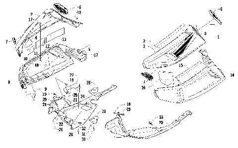 SKID PLATE AND SIDE PANEL ASSEMBLY [91445]