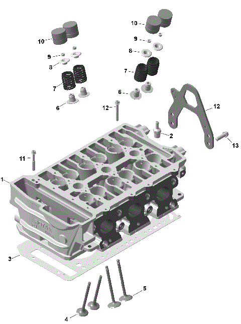01- ROTAX - Cylinder Head