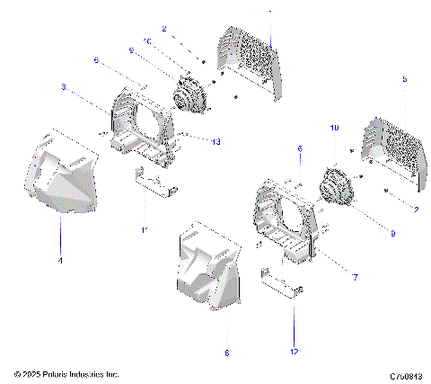 ELECTRICAL, AUDIO, REAR - Z25RPP2KBL (C750843)