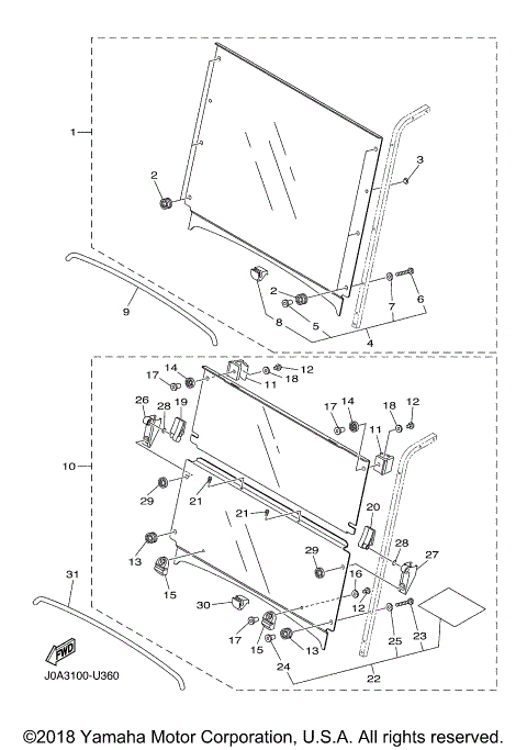 ALTERNATE FOR WINDSHIELD
