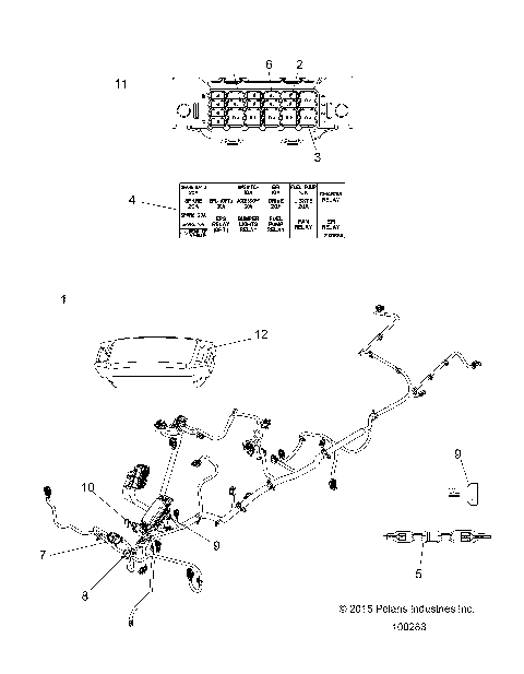 ELECTRICAL, HARNESS - A16SUE57F1 (100283)