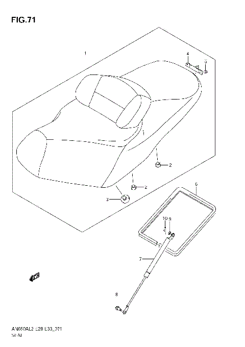 SEAT (AN650A L2 E33)