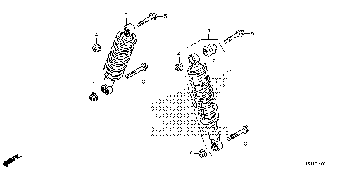 FRONT SHOCK ABSORBER