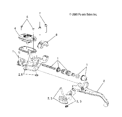 CONTROLS, LH MASTER CYLINDER - A07TH76AU/TN76AF/AL/AU (4999204069920406B08)