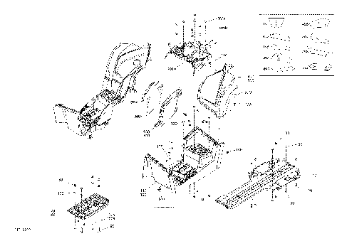 09- Body And Accessories 6X6 - 650 EFI - North america  - Middle