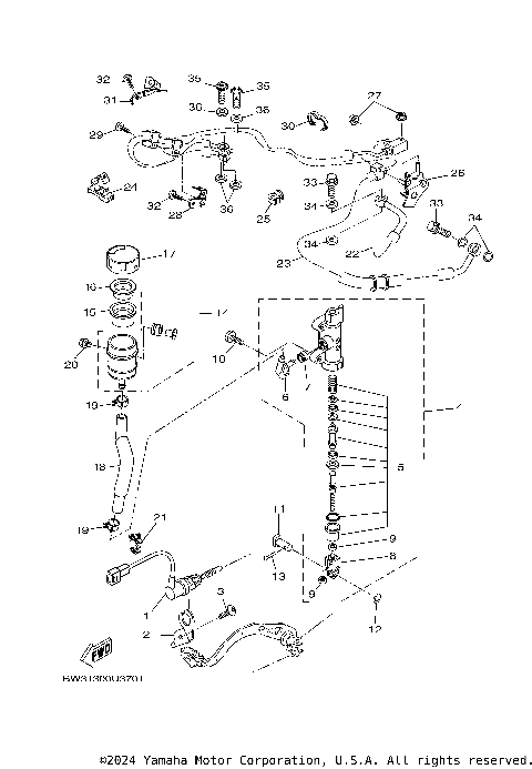 REAR MASTER CYLINDER