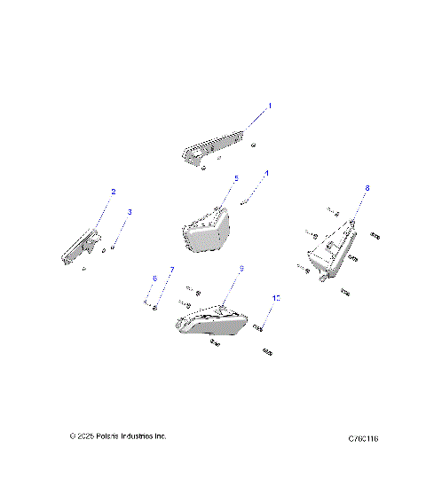ELECTRICAL, HEADLIGHTS & TAILLIGHTS- A26SED57C1 (C760116)