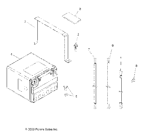 ELECTRICAL, BATTERY - A09ZX85FS/CFS (49ATVBATTERY09SPXP850)