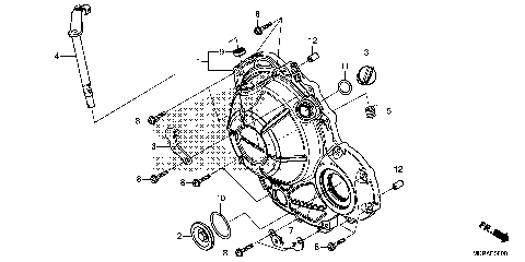 RIGHT CRANKCASE COVER