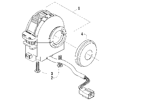 CONTROL SWITCH HOUSING ASSEMBLY [87167]