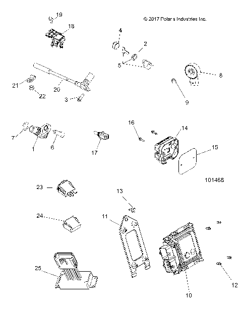 ELECTRICAL, SWITCHES, SENSORS and ECM - A18SWE57F1 [101468]