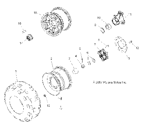 WHEELS, REAR - A08MN76AF/AL/AQ/AR/AS/AT/AX (49ATVWHEELREAR08SP500EFI)