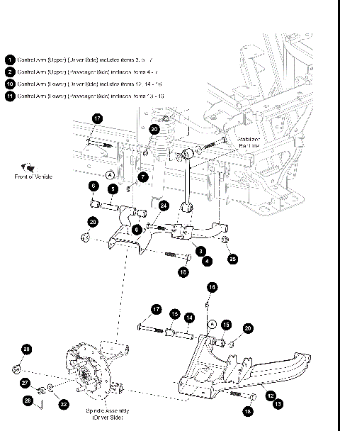 REAR CONTROL ARM ASSEMBLY