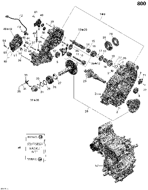 05- Gear Box 1_(Type 684784) (Type 684786)
