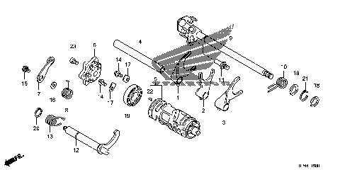GEAR SHIFT DRUM@GEAR