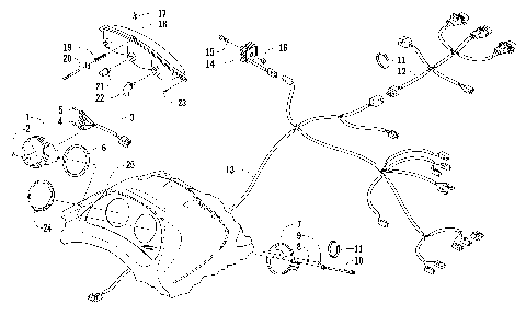 HEADLIGHT, INSTRUMENTS, AND WIRING ASSEMBLIES [86218]