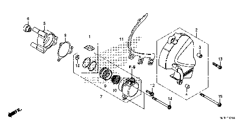 LEFT REAR COVER@CLUTCH