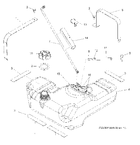 BODY, FUEL TANK - R09VH76 ALL OPTIONS (49RGRFUEL09RZR)