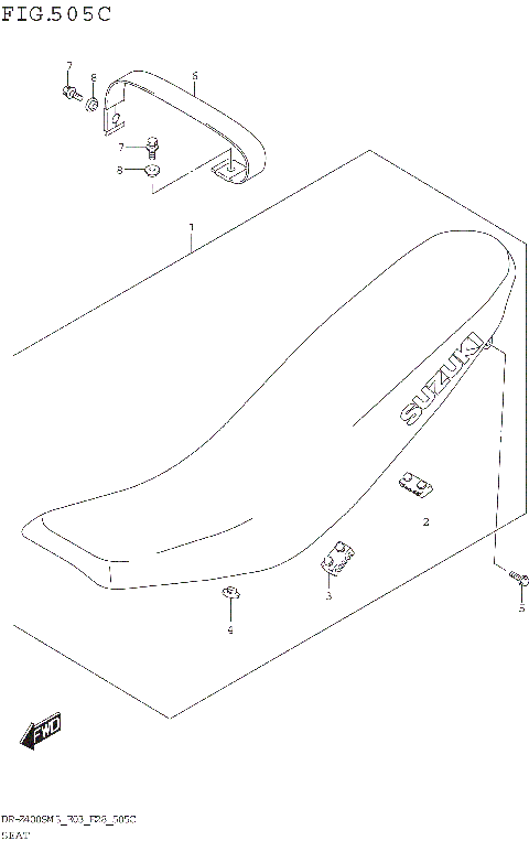 SEAT (DR-Z400SM3 E33)