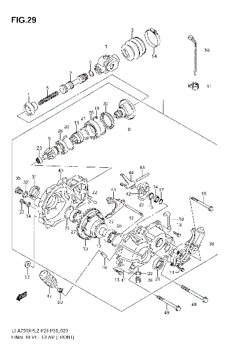 FINAL BEVEL GEAR (FRONT)