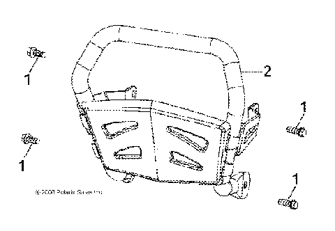 BUMPER - A07KA09AA/AB/AD (49ATVBUMPER07OTLW90)
