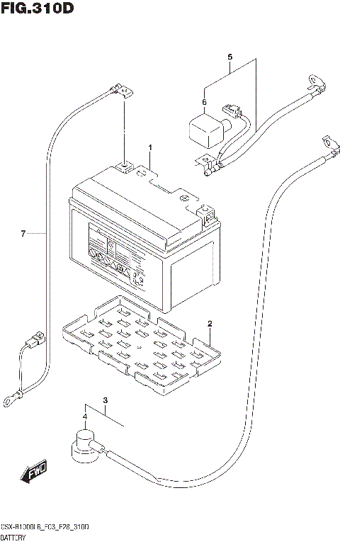 BATTERY (GSX-R1000AL6 E28)