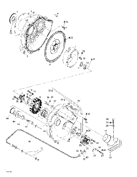 03- Magneto, Oil Pump