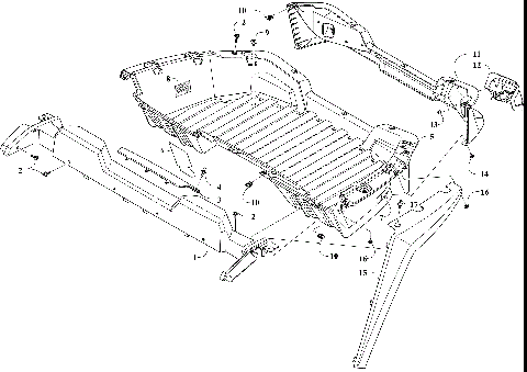 CARGO BOX AND TAILLIGHT ASSEMBLY [302773]
