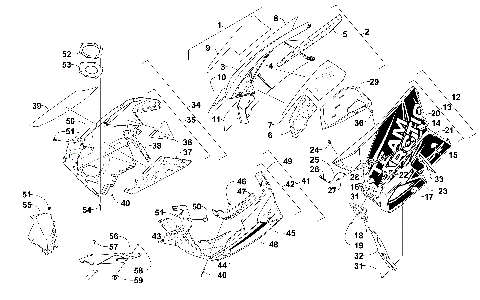 SKID PLATE AND SIDE PANEL ASSEMBLY [101256]