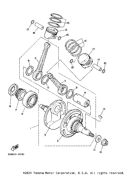 CRANKSHAFT & PISTON