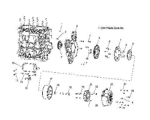 MAGNETO - W045304CA/IA/CB/IB/CC/IC (4990559055C01)