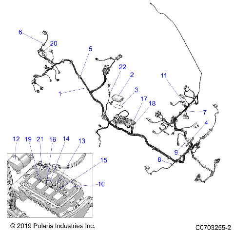 ELECTRICAL, WIRE HARNESSES - D21BBP99A4/B4/FP99A4 (C0703255-2)