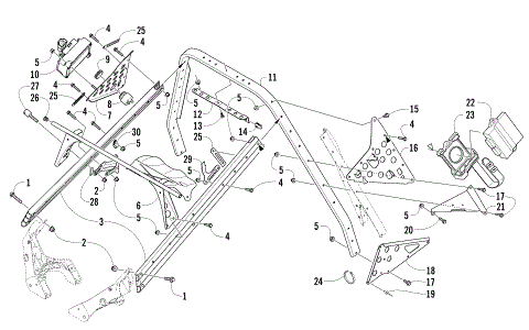 STEERING SUPPORT ASSEMBLY