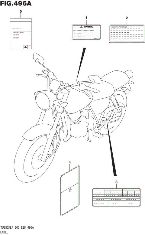 LABEL (TU250XL7 E03)