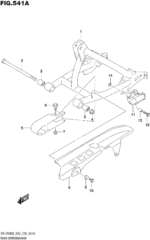 REAR SWINGINGARM