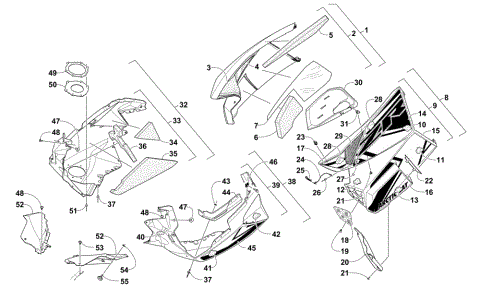 SKID PLATE AND SIDE PANEL ASSEMBLY