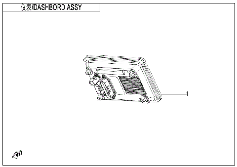 DASHBOARD ASSY (EXPLORE EDITION)