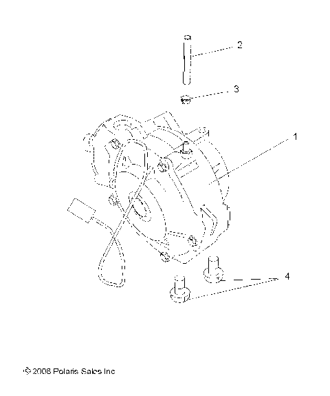 DRIVE TRAIN, FRONT GEARCASE - R10TH76/TY76 ALL OPTIONS (49RGRTRANS097004X4)