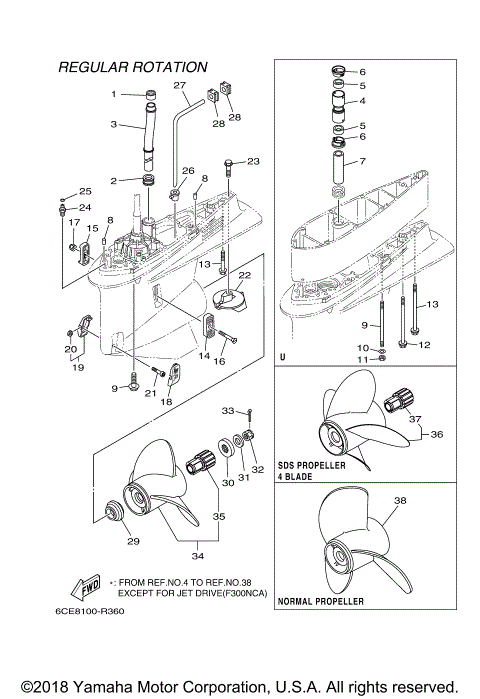 LOWER CASING DRIVE 2