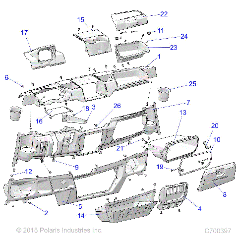 BODY, DASH - R23RRE99JA (C700397)