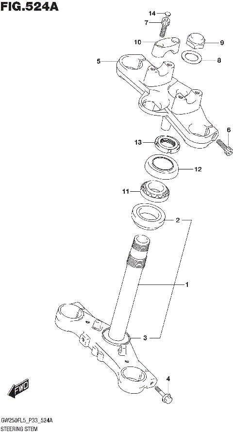 STEERING STEM