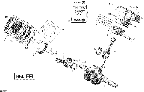 01- Crankshaft, Piston And Cylinder _02R1504