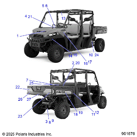 BODY, DECALS - D26P4ED4D4 (C700567)